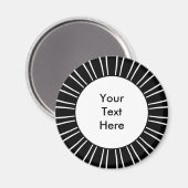 Sunburst 03 magnet (Vorderseite/Rückseite)