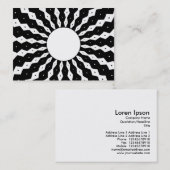 Sunburst 04 visitenkarte (Vorne/Hinten)