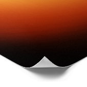 Sunburst Acoustic Guitar Poster (Ecke)