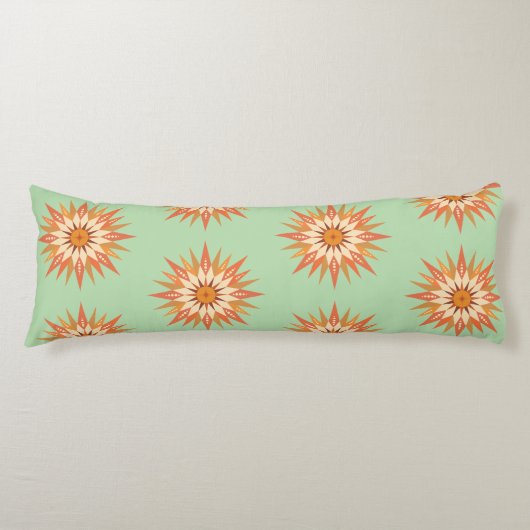 Sunburst Boho Body Pillow Seitenschläferkissen (Vorderseite)