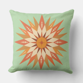 Sunburst Boho Kissen