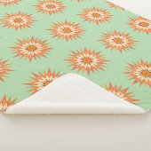 Sunburst Boho Sherpa Blanket Sherpadecke (3/4)