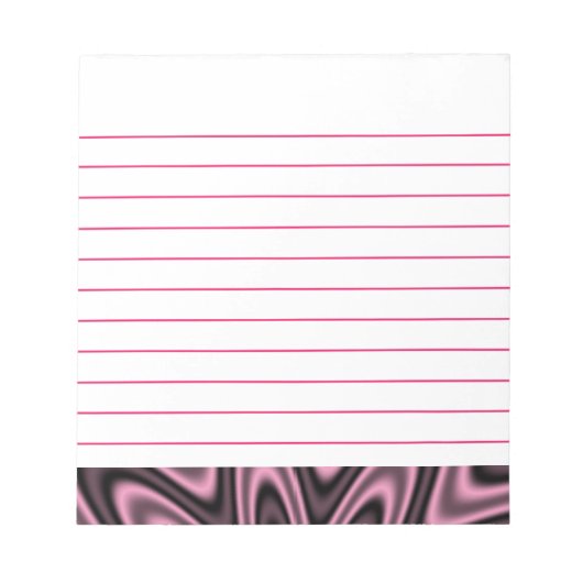 Sunburst Daisy Notizblock (Vorderseite)