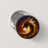 SUNBURST DRAGON BUTTON (Vorne & Hinten)
