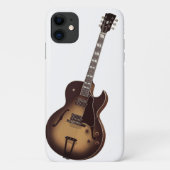 Sunburst Electric Guitar iPhone 11 Fall Case-Mate iPhone Hülle (Rückseite)