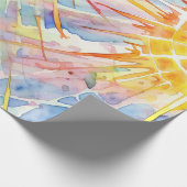 Sunburst Elegance Geschenkpapier (Ecke)