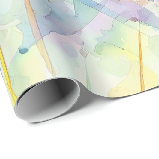 Sunburst Elegance Geschenkpapier (Rolleneckpunkt)