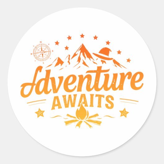 Sunburst Energy Runder Aufkleber (Vorderseite)