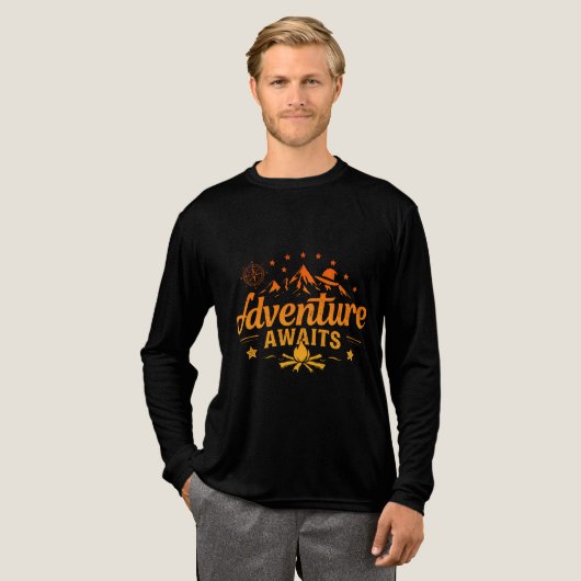 Sunburst Energy Tri-Blend Shirt (Volle Vorderseite)