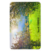 Sunburst Fall Foliage am Islerhof Magnet (Vertikal)