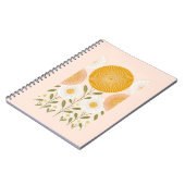 Sunburst Garden Notebook Notizblock (Linke Seite)