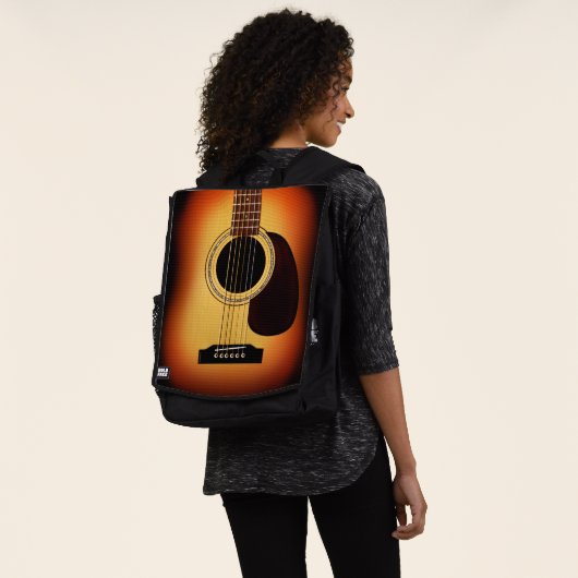 Sunburst Guitar Rucksack (Ausgewaschen)