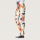 Sunburst Ikat Pattern Leggings (Links)