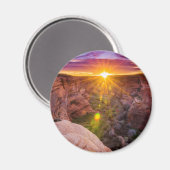 Sunburst in Canyon de Chelly, AZ Magnet (Vorderseite/Rückseite)