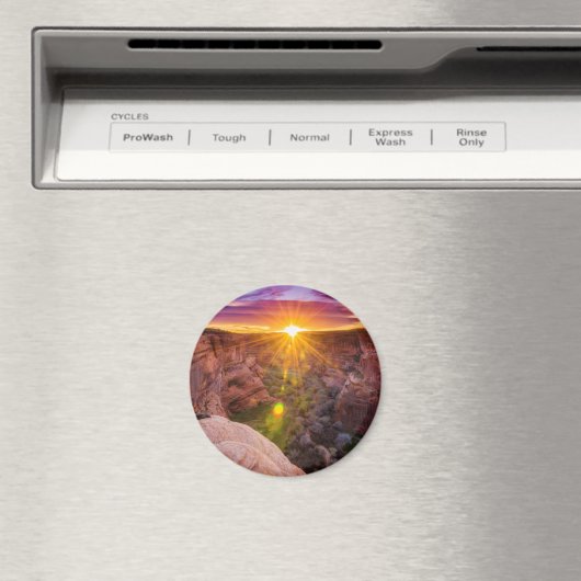 Sunburst in Canyon de Chelly, AZ Magnet (In Situ (Geschirrspüler))