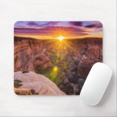 Sunburst in Canyon de Chelly, AZ Mousepad (Mit Mouse)