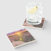 Sunburst in Canyon de Chelly, AZ Steinuntersetzer (Seitenansicht)