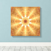 SunBurst-Leinwand Leinwanddruck (Insitu (Holzboden))