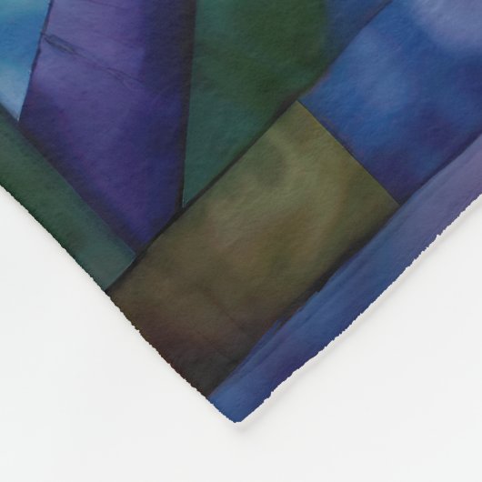 Sunburst Medallion Quilt Fleecedecke (Ecke)