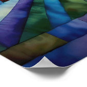 Sunburst Medallion Quilt Poster (Ecke)