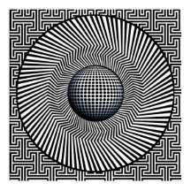Sunburst Op Art