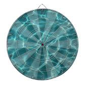 Sunburst Pattern Overlay auf Foto Dartscheibe (vorne)