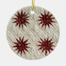Sunburst Quilt 2925 Keramikornament