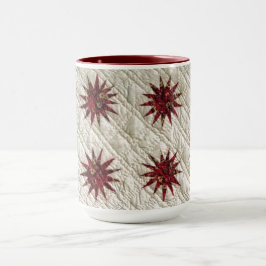 Sunburst Quilt Tasse (Zentrum)