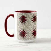 Sunburst Quilt Tasse (Links)