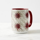 Sunburst Quilt Tasse (VorderseiteRechts)