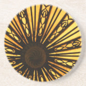 Sunburst Sandstone Untersetzer (Vorne)