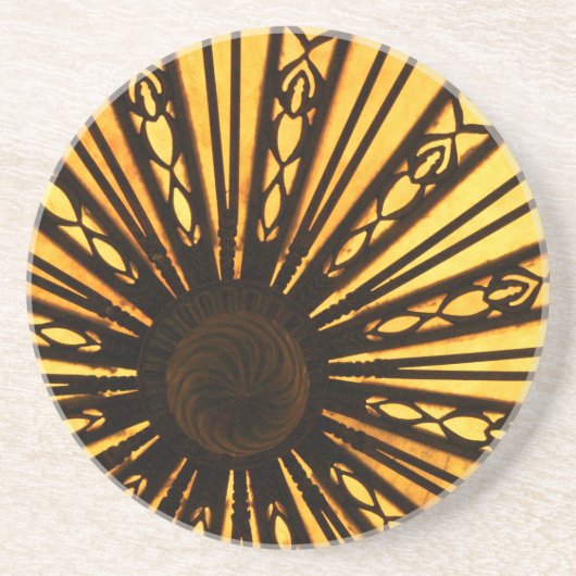 Sunburst Sandstone Untersetzer (Vorne)