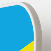 Sunburst Sea Across Striping with Name Pickleball Schläger (Linke Seite)