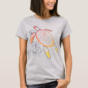 Sunburst Sea Turtle T-Shirt