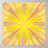 Sunburst-String Poster (Vorne)