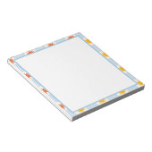 Sunburst Stripes Border Notepad Notizblock (angewinkelt)