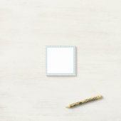 Sunburst Stripes Checkerboard Sticky Note Post-it Klebezettel (Auf Schreibtisch)