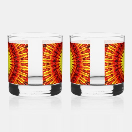 Sunburst Trinkbehälter Set Whiskyglas (Links)