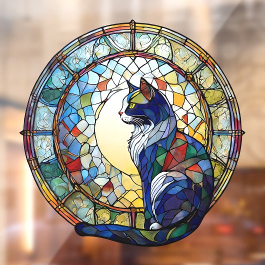 Suncatcher für katzenfestes Glas Fensteraufkleber (Blatt 2)