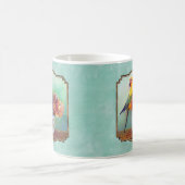 Sunconure und -Blumen Kaffeetasse (Mittel)