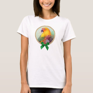 Sunconure und -Blumen T-Shirt