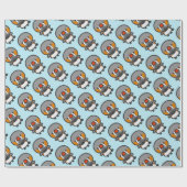 Sunda Zebra Geschenkpapier (Flach)