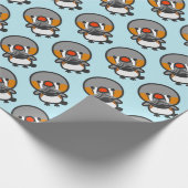 Sunda Zebra Geschenkpapier (Ecke)