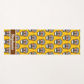 Sunda Zebra Yogamatte (Vorderseite (Horizontal))