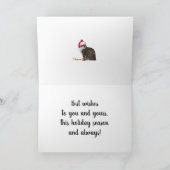 Sundae, die Weihnachtskatze Karte (Innenseite)