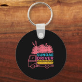 Sundae Driver Weed-Sorte  Schlüsselanhänger (Vorderseite)