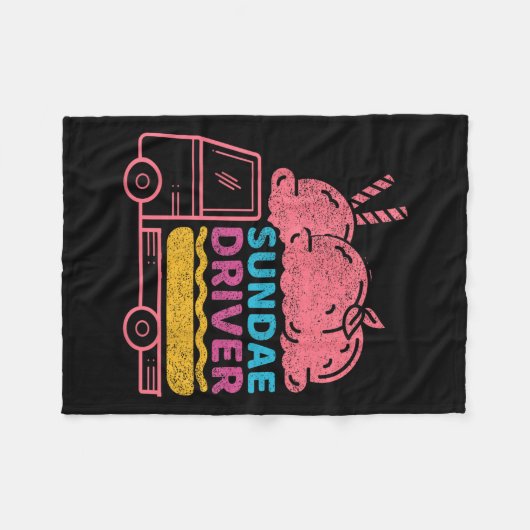 Sundae Driver Weed Strain  Fleecedecke (Vorderseite (Horizontal))