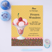 Sundae * Farbe wählen Flyer (Einzeln)