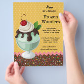 Sundae * Farbe wählen Flyer (Hand)