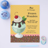 Sundae * Farbe wählen Flyer (Einzeln)